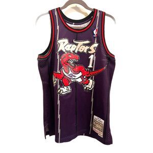 Vintage Mitchell & Ness Raptors McGrady Purple Tank Top Shirt  Mens Size Medium